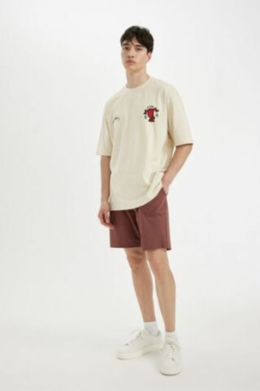 Slim Fit Dar Kesim Dar Paca Cepli Basic Duz Sort