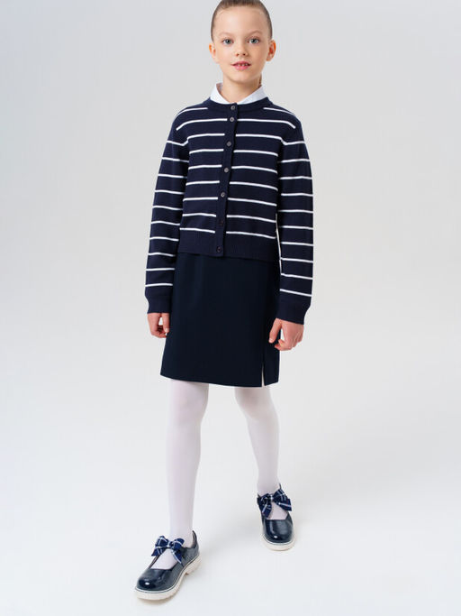 Кардиган PlayToday для девочки комбинированный  фото 5