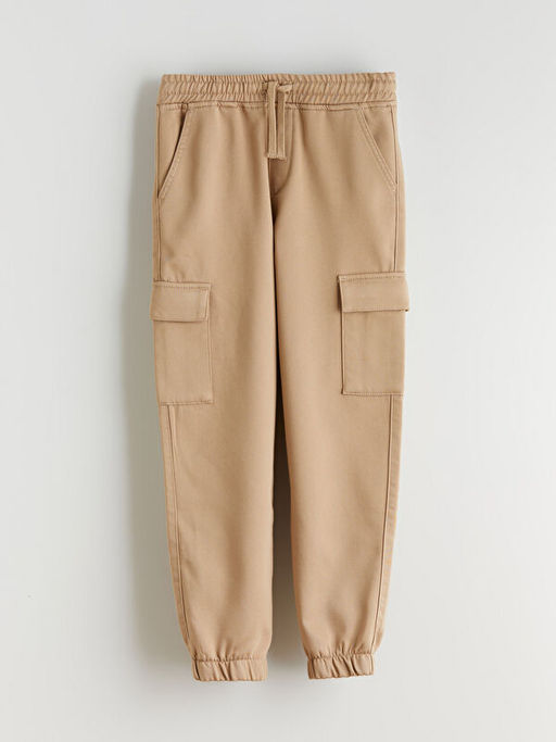 Beli Lastikli Erkek ?ocuk Kargo Jogger Pantolon