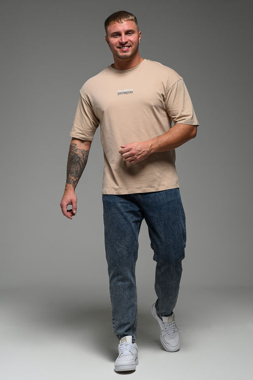 Футболка мужская 8507/1 оверсайз