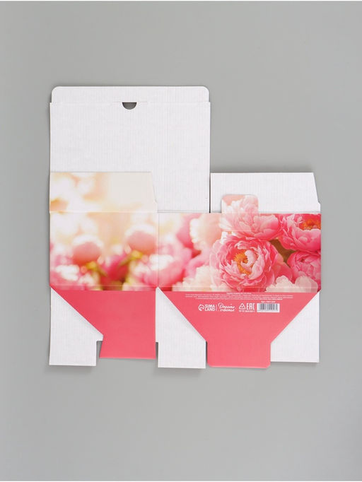 Цена за 2 шт. Коробка складная С любовью, 22?15?10 см