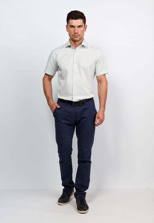 Сорочка мужская короткий рукав GREG 141/109/118/Z/1  фото 5