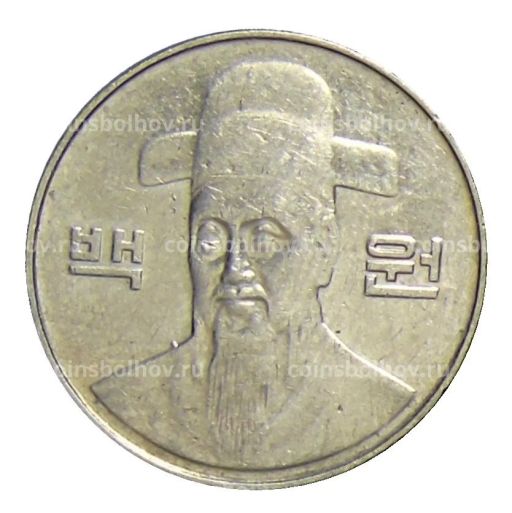 100 вон 2006 года Южная Корея