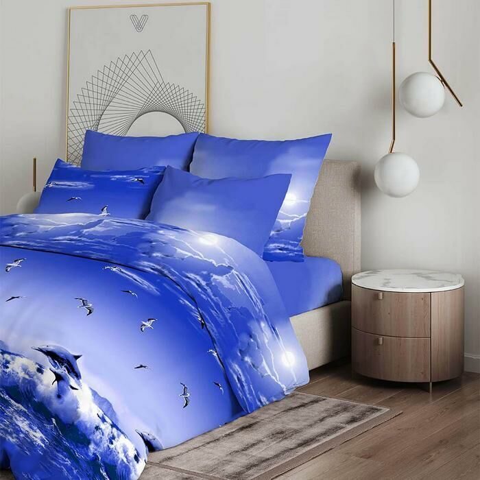 КПБ Океан бязь хлопок 100% 1, 5 сп. - Лен поволжья фото 2