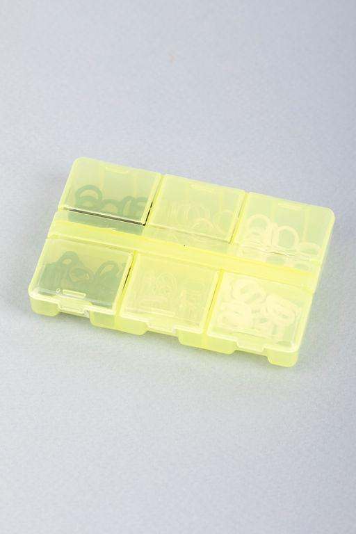 Gamma Контейнер T-178 пластик 9 x 6 x 1.8 см желтый/прозрачный