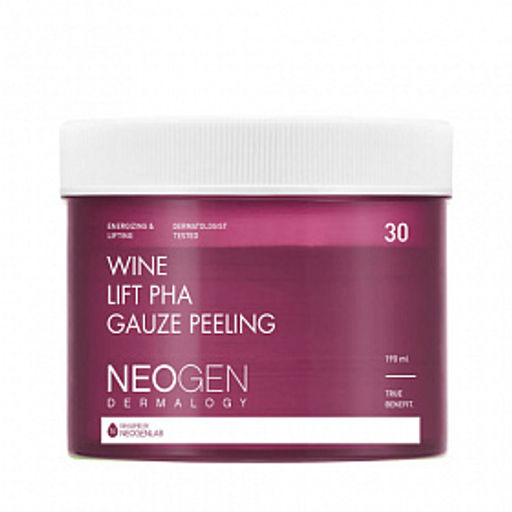 Neogen Dermalogy Wine Lift PHA Gauze Peeling, 30ea - Пилинг-пэды с вином 30шт