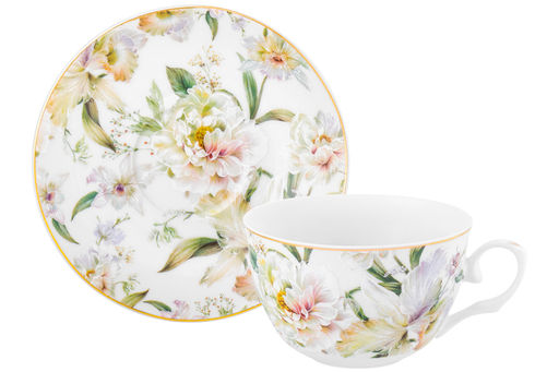 Чайн. пара 4 пр. 250 мл 12,5*9,5*6 см Корнелия, фарфор - Elan gallery фото 5