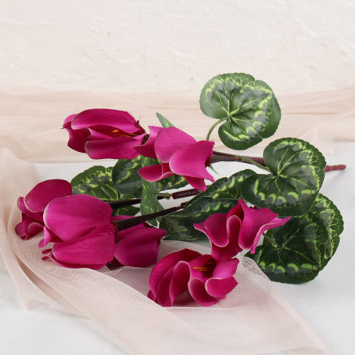 Цветок искусственный Цикломен / W367108 /уп 600/ - Галеонтрейд фото 7