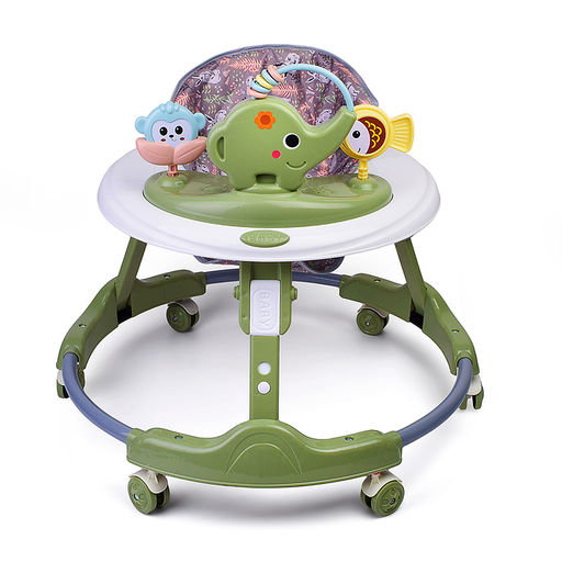 Ходунки "Веселый слоник" (цвет зеленый)