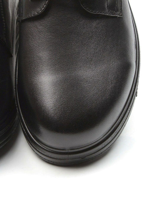 03-5066 BLACK Полуботинки женские (натуральная кожа) - Фабричный китай фото 15