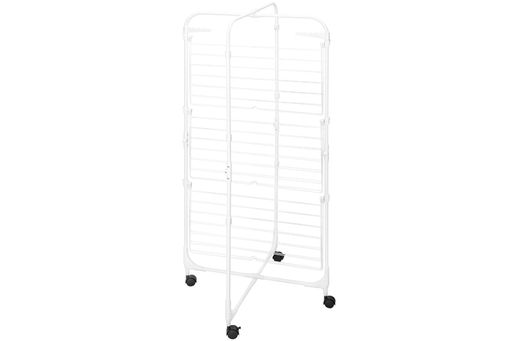 Сушилка 3-х уровневая 69*62,5*135 см Белая складная, на колесиках - Elan gallery фото 10