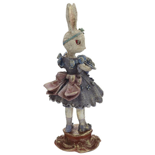 Фигурка декоративная "Зайка", L14 W13,5 H34 см