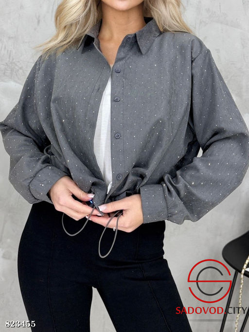 Рубашка (с камнями) + майка