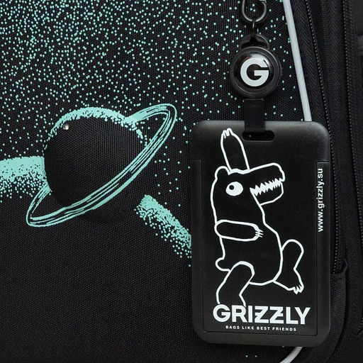 RAz-687-4 Рюкзак школьный с картхолдером на держателе - Grizzly фото 37