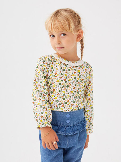 Beli Lastikli Basic K?z Bebek Jean Pantolon - Waikiki фото 2