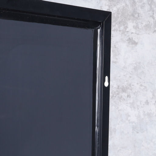 Зеркало в алюминиевой раме напольное/настенное 550х1650 black /HLQW-AM09007 /уп 1/ - ГалеонТрейд фото 4