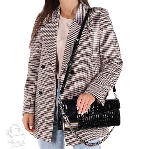 Сумка женская кожаная 2196SH black S-Style/30  в Новосибирске