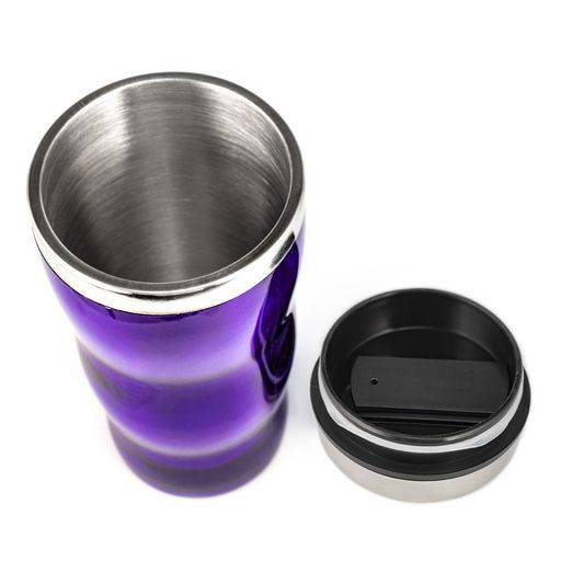 LR04-36 термокружка - 500мл, высота 18см, диаметр 8см, стальная внутренняя поверхность /LARA/  фото 2