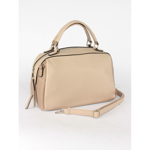 Сумка женская искусственная кожа ADEL-115/3в/ММ, 1отд, плечевой ремень, бежевый флотер 254615