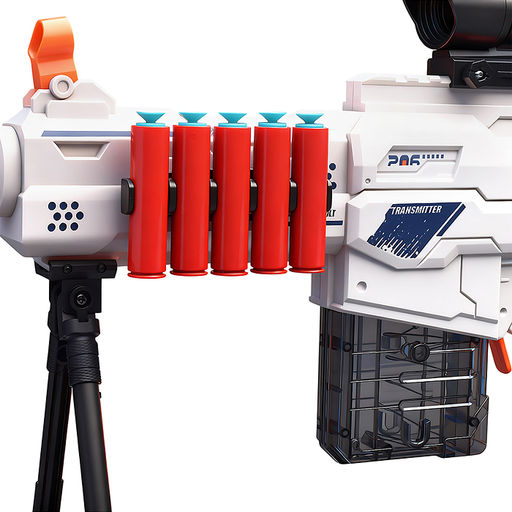 Бластер "Электро-Клык" с полимерными пулями, в коробке