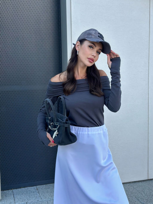 Джемпер AURA 2177-164 темно-серый, графит