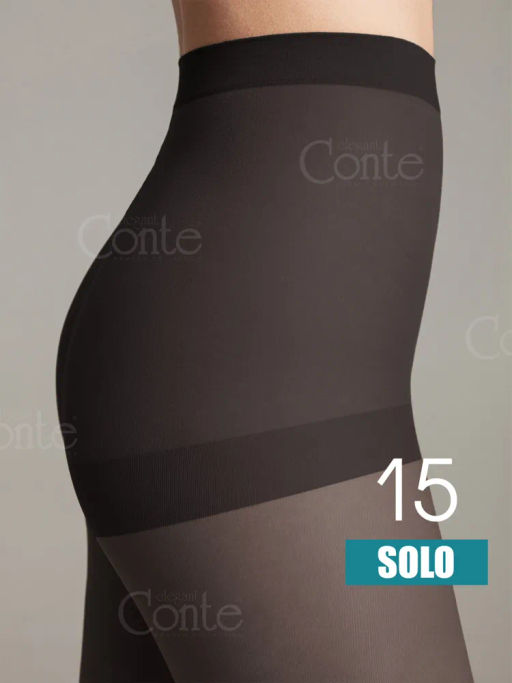 CONTE SOLO 15 Полуматовые колготки с усиленным торсом shade - Conte elegant фото 10