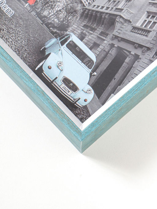 Фоторамка пластик 15х20 см "Данте" голубая лагуна 20,8х15,8х2,5 см