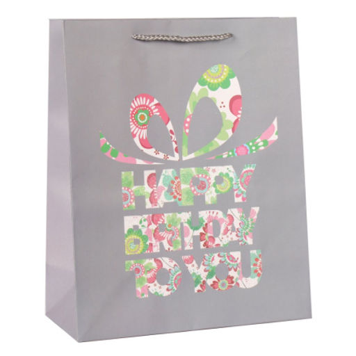 Цена за 12 шт. Пакет подарочный 26x32x12см / 5255L /уп 12/384/ - Галеонтрейд фото 2