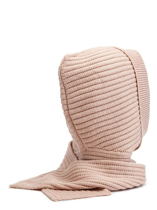 Капор жен. шерсть+акр LB-A53019 dusty rose - Labbra фото 2