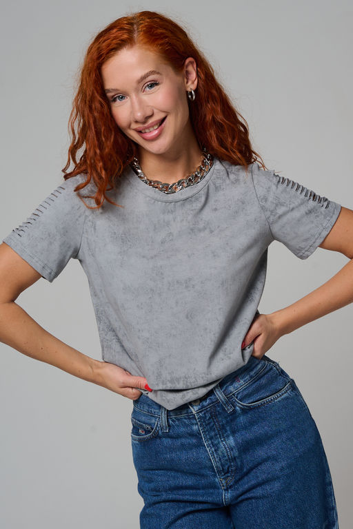 Футболка женская Натали 7497 кулирка хлопок с эластаном  фото 33