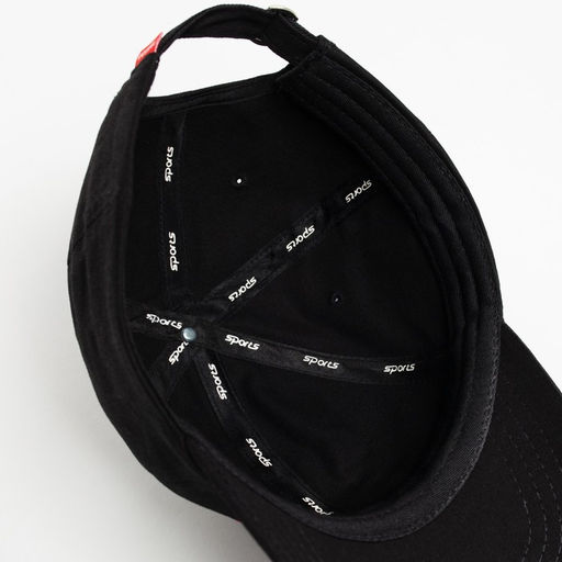 Бейсболка с надписью MINAKU, чёрная, размер 56-58