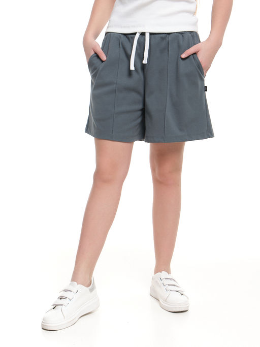 Шорты для девочки 22-4356 эвкалипт