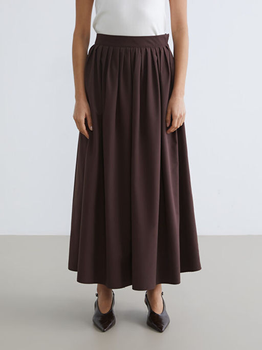 Beli Fermuarl? Pileli Etek