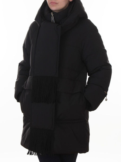 H781 BLACK Куртка зимняя женская (200 гр. холлофайбер) - Fashion фото 5