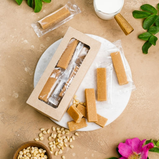 Кедровый щербет, крафт-коробка, 250г НОВИНКА!!!