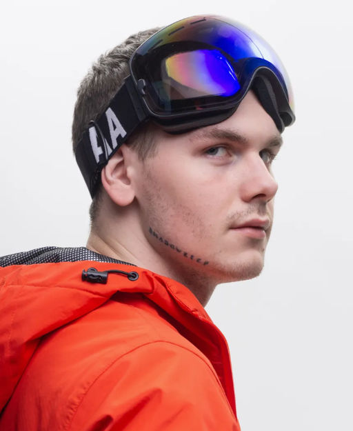 Горнолыжная маска - лыжные очки, синий