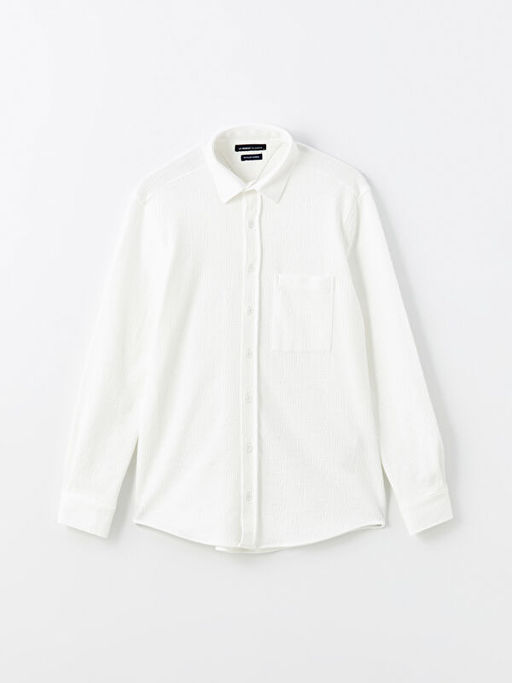 Regular Fit Uzun Kollu Erkek G?mlek