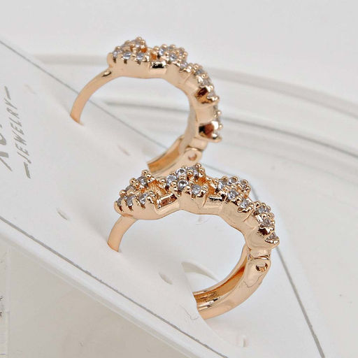 XUPING Серьги с замком кольцо арт. 18 1415 (id 281779) - Rada фото 2