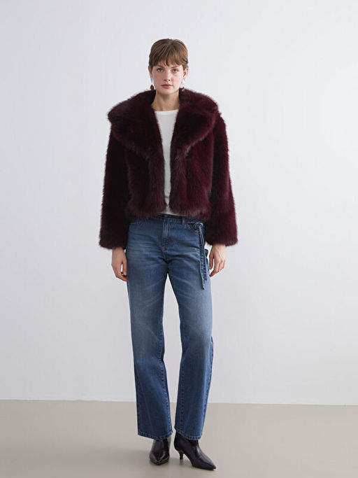 Ceket Yaka Kad?n K?rk Mont