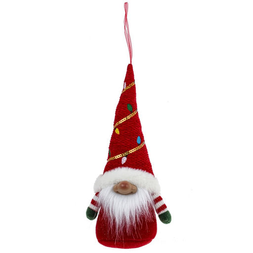 Игрушка набивная "Гном", L13 W8 H27 см, 2в.