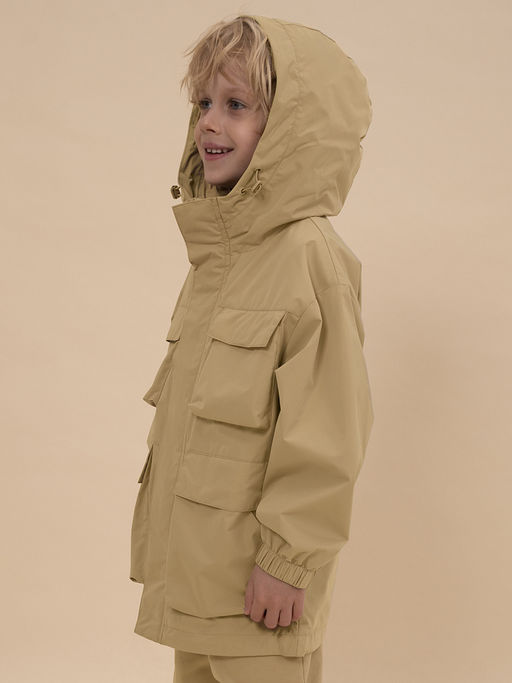 PELICAN, ветровка для мальчиков, Песочный фото 2