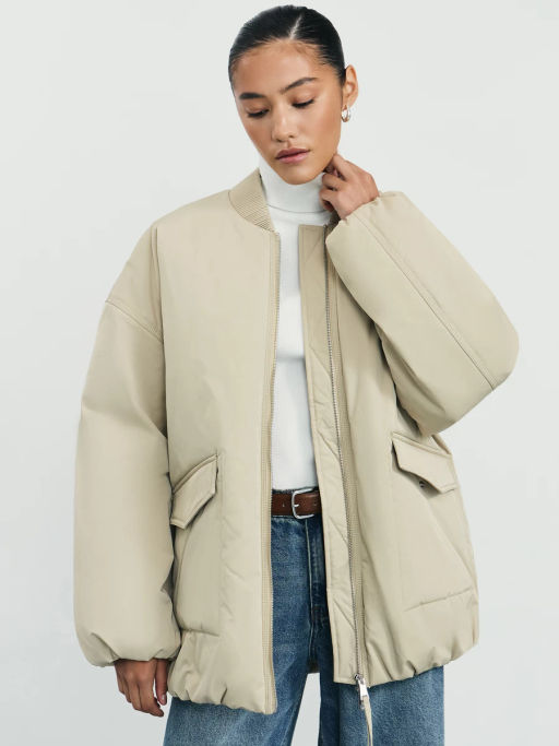 Куртка-бомбер утепленная / Zarina