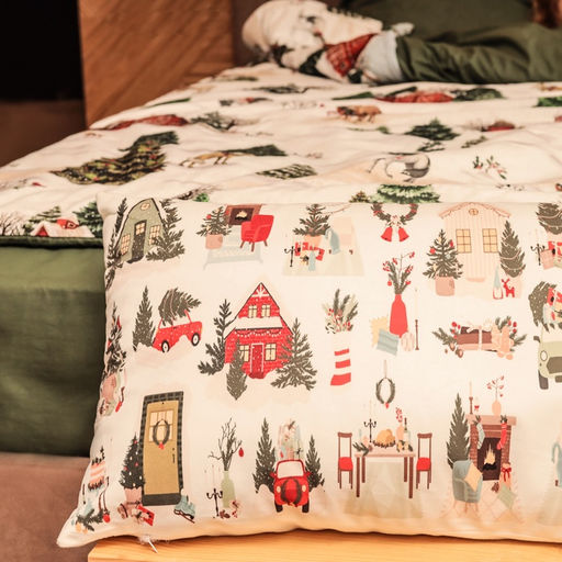 Подушка декоративная новогодняя Этель. Christmas moments 60?40 см