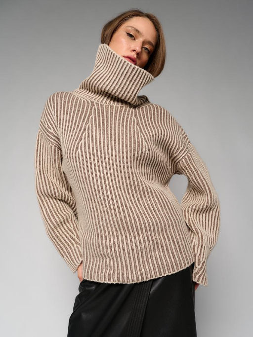 Свитер женский 12411-53027 beige - Eleganzza фото 4
