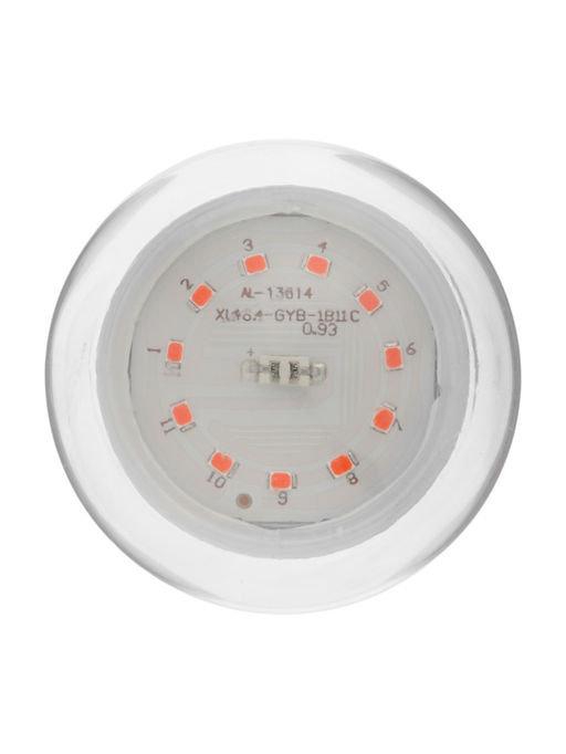 Фитолампа для растений VKL electric, A65, 10 Вт, E27, IP20, красно-синий спектр