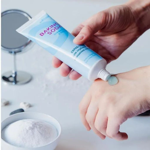Baking Soda.Очищение с содой Скраб-сода для глубокого очищения лица, 100 мл