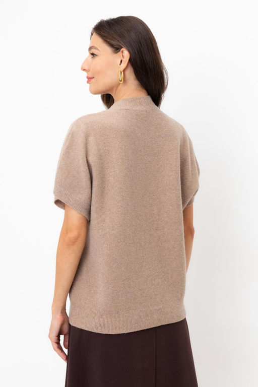 ЕВ 30181/ш/бежевый джемпер жен