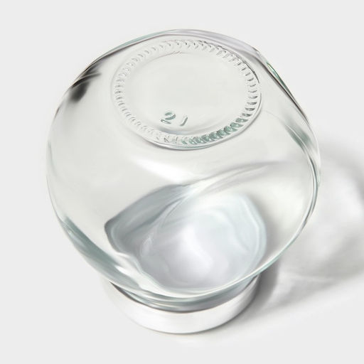 Банки для сыпучих Доляна Блеск, 200 мл, с пластмассовой крышкой, набор 4 шт., стекло, прозрачные - Simaland фото 9