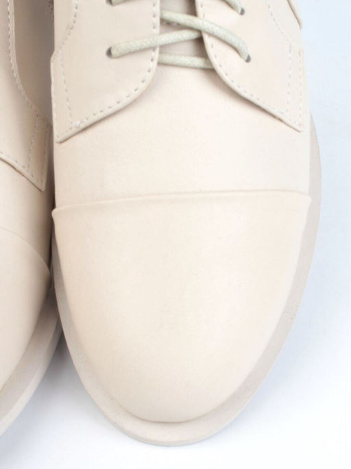 03-YP9862M BEIGE Полуботинки женские (натуральная кожа)