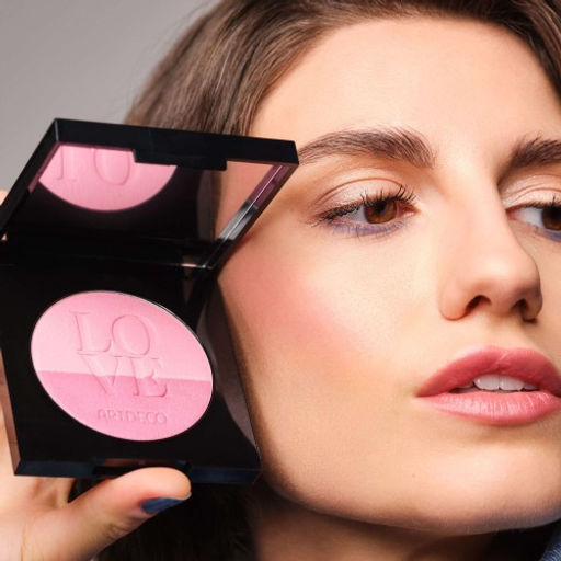 лимитка ARTDECO Румяна двухцветные Blush Couture тон Denim beauty , 9 г  фото 6